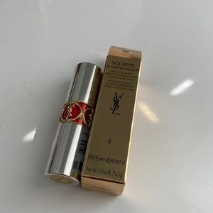 Yves Saint Laurent Volupte Plump-In-Colour Lipstick - lunatic red 6